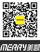 Open wechat scan QR code, pay attention to "MERRY美凯" WeChat Official Account